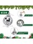 30'lu Paket Disko Topu Gümüş Asılı Ayna Disko Topu Süsleri Halatlı Noel Düğün Partisi Müzik Festivalleri Dekoru (Yurt Dışından) 5