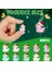 Noel Mini Reçine Ördekler Işıklı Noel Minik Ördek Mini Reçine Hayvanlar Minyatür Karanlıkta Parlayan Ördek Takıları, 200 Adet (Yurt Dışından) 3
