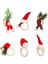 Altın Boncuklu 6 Adet Kozalaklı Peçete Tokası, Yemek Masası Için Çilek ve Çam Iğneli Noel Peçete Tutucuları (Yurt Dışından) 2
