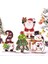 Noel Masaüstü Dekorasyonu - Noel Baba Noel Süslemeleri 4 Stilde Ahşap Noel Süsleri (Yurt Dışından) 4