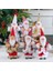 Noel Baba Noel Süsleri Ayakta Noel Baba Görseli Noel Süslemeleri Tatil Evi Dekorasyonu (Yurt Dışından) 4
