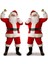 Erkekler Için Noel Baba Kostümü Noel Noel Baba Kostümü Yetişkin Noel Baba Takımı Profesyonel Noel Baba Kıyafeti Cosplay Parti Takımı 7 Adet (Yurt Dışından) 4