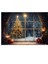 210X150CM Noel Arka Plan Bezi Noel Ağacı Kar Tanesi Parti Dekorasyonu Çocuk Fotoğrafçılığı Arka Plan Bezi, H (Yurt Dışından) 1