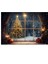 210X150CM Noel Arka Plan Bezi Noel Ağacı Kar Tanesi Parti Dekorasyonu Çocuk Fotoğrafçılığı Arka Plan Bezi, H (Yurt Dışından) 2