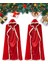 Noel Pelerini Noel Baba Pelerini Yetişkin Kadınlar Için Noel Cadılar Bayramı Kostümü Pelerini Kapüşonlu Giydirme 80CM (Yurt Dışından) 3