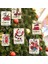 Noel Cüzdanı Hediyesi, El Yapımı Ahşap Cüzdan Noel Cüzdanı Dekorasyonu Nimet Noel Ağacı Kolye Süsleri (Yurt Dışından) 5