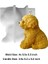 Büyük Teddy Mum Kalıbı Sevimli Köpek Silikon Kalıp Sabun Soya Balmumu Epoksi Reçine Kendin Yap El Sanatları Parti Yemeği Süsleri (Yurt Dışından) 3