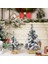 6'lı Paket Yapay Mini Noel Ağacı Masaüstü Mini Noel Ağacı Kendin Yap Tatil Iç Mekan Dekorasyonları (Yurt Dışından) 2