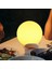 Küresel Ay Atmosfer Gece Lambası Su Geçirmez LED Bahçe Topu Işığı Peyzaj Aydınlatma Çim Lambası 20X20CM (Yurt Dışından) 3