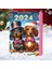 2024 Dachshund Advent Takvimi 24 Günlük Noel Koleksiyonluk Komik Köpek Seti Çocuklar Için Noel Advent Takvimi Hediyeleri (Yurt Dışından) 2