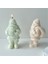 3D Kendin Yap Sevimli Noel Baba Mum Silikon Kalıbı Noel Baba Çikolatalı Kek Sabunu (Yurt Dışından) 3