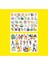 Pokemon Sticker Set 2 Sayfa 70 Etiket 19x14 cm Renkli Eğlenceli Tasarım 2