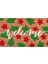Kapı Paspası Iç Mekan Girişi Noel Kapı Paspasları Hoş Geldiniz Halısı Ön Kapı Paspası Süslemeleri Noel Banyo Halısı (Yurt Dışından) 1