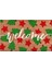 Kapı Paspası Iç Mekan Girişi Noel Kapı Paspasları Hoş Geldiniz Halısı Ön Kapı Paspası Süslemeleri Noel Banyo Halısı (Yurt Dışından) 5