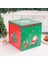 Noel Şekerleme Paketleme Kutusu Küçük //noel Baba Şekerleme Kutusu 25 Cm/9,84 Inç Kapaklı Tatil Şekerleme Kutusu Noel (Yurt Dışından) 5