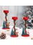 Oturma Odası Yatak Odası Dekorasyonu Için Noel Şamdanlık Orta Parçası Çay Işığı Mumluk A (Yurt Dışından) 4