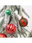 42 Adet Noel Topu Süsleri Kırılmaz Noel Süsleri Parlak Baskılı Dekoratif Toplar Noel Ağacı Süsleri (Yurt Dışından) 3