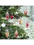 Noel Şeffaf Plastik Ampul Şeklinde Süsler Noel Süsleri Plastik Noel Süsleri Noel Ev Partisi Dekoru Için 20 Adet (Yurt Dışından) 4