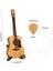 Standlı Ahşap Gitar Penası Kutusu - 6 Adet Gitar Penası, Gitaristler Için Mini Saklama Kutusu, Müzisyen Yazılı (Yurt Dışından) 5