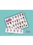 Lol Temalı Sticker Etiket 2 Sayfa 36 Adet Etiket 1