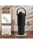 Sap Termal Kupa ile Seramik Tumbler Büyük 24 Oz Saman Taşınabilir Soğuk Kahve Termos Düz Yalıtımlı Vakum Şişesi Seyahat Bottlecapity: 735ML (24OZ)/RENK: Beyaz (Yurt Dışından) 1