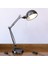 Şık Gümüş Masa Lambası, Gece Okuma ve Çalışma Için Ideal, Ayaklı Tasarım 3