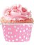 Pembe Puantiyeli Muffin Kek Kapsülü 50'li, Şık ve Kullanışlı Mutfak Aksesuarı 2