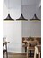 Üçlü Geniş Siyah Sarkıt Lamba, Modern ve Şık Aydınlatma, Oturma ve Mutfak Alanı 1