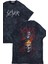 Unisex Slayer Sırt Baskılı Yıkamalı T-Shirt, Oversize Rock Band Temalı Vintage Tişört 1