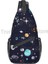 Uzay Gezegen Astronot Sling Bag Yürüyüşü Gündüz Paketi Crossbody Omuz Sırt Çantası Erkekler Için Sıradan Seyahat Göğüs Paketi Kadınlar Tenenscolor: 6 (Yurt Dışından) 1