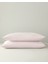 Iki Adet Pamuklu Yatak Yastık Kılıfı 50X70 Cm, Toz Pembe Renk 3