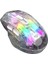 Üç Modlu Kablosuz Bluetooth Şarjlı Fare Şeffaf Masaüstü Dizüstü Bilgisayar Oyun Rgb Işıklı Fare (Yurt Dışından) 1