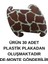 Kahverengi Yapboz Puzzle Avize, 30 Parça Montajlı Dekoratif Aydınlatma 4