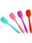 Turuncu 28 cm Isıya Dayanıklı Silikon Spatula, Pratik ve Kullanışlı Mutfak Gereci 1