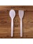 Kahverengi Ahşap Spatula ve Tahta Kaşık Seti, Doğal ve Şık Mutfak Gereçleri 1