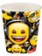 Renkli 8'li 8 Oz Genç Emoji Karton Bardaklar, Eğlenceli ve Şık Tasarım 1
