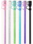 1 Adet Stanley 40 Oz Tumb. Termos Için Parıltılı Pipet ve Pipet Kapağı Tıpası, 30,5cm BOY/10MM Çap 1