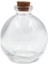 50 cc Cam Top Şişe Mantar Tıpalı - 50 ml Balon Şişe - Top Şeklinde Yuvarlak Cam Şişe ( 5 Adet) 3