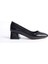 Clay Kadın Siyah Rugan Topuklu Ayakkabı 2