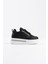 Alice Siyah Kadın Gizli Topuklu Sneaker 1