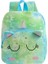 Kawaii Yeni Karikatür Peluş Unicorn Sırt Çantası Çocuk Hediyesi Öğrenci Okulu Büyük Kapasite Backpack Anaokulu Bag Kız Hediyeleri Renk: Yeşil (Yurt Dışından) 1