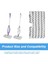 S3500 Serisi S3501 S3601 S3501S S3601C Buharlı Cep Mop Mikrofiber Ovma Mop Pedleri Için Yedek Buharlı Mop Pedleri (Yurt Dışından) 3