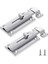 2 Adet Paslanmaz Çelik Sürgülü Cıvata Mandalı, Vidalı Banyo Kabini Kapı Mandalı, Iç Kapı Kabini Donanımı Için Sürgülü Kilitler (Yurt Dışından) 2