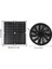 Güneş Paneli Fan Kiti 10 Inç 100 W Su Geçirmez Güneş Paneli Yuvarlak Havalandırma Kasası Egzoz Fanı Tavuk Kümesi Sera Kulübesi Için (Yurt Dışından) 5