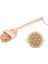 2'li Kuru Fırçalama Vücut Fırçası Seti, Kuru Cilt Peeling Fırçası, Duş Için Saplı Sırt Fırçası, Selülit Için Kuru Fırça (Yurt Dışından) 4