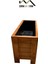 Ahşap Dekoratif Dış Mekan Saksı 30x100x50 2