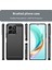 Honor X6B 4g Kılıf Karbon Fiber Doku Tpu Fırçalanmış Telefon Kılıfı-Siyah (Yurt Dışından) 3