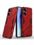 Honor 90 Lite 5G/X50I 5g Düşme Korumalı Telefon Kılıfı Kickstand Pc+Tpu Arka Kapak-Kırmızı (Yurt Dışından) 2