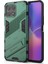 Honor X30I Düşmeye Karşı Destekli Ayak Fonksiyonlu Kombo Pc+Tpu Kılıf Çift Katmanlı Koruyucu Cep Telefonu Kabuğu-Yeşil (Yurt Dışından) 1