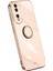 Xınlı For Honor 90 Elektrokaplama Tpu Arka Kapak Çizilmez Telefon Kılıfı Halka Ayaklı-Pembe (Yurt Dışından) 1